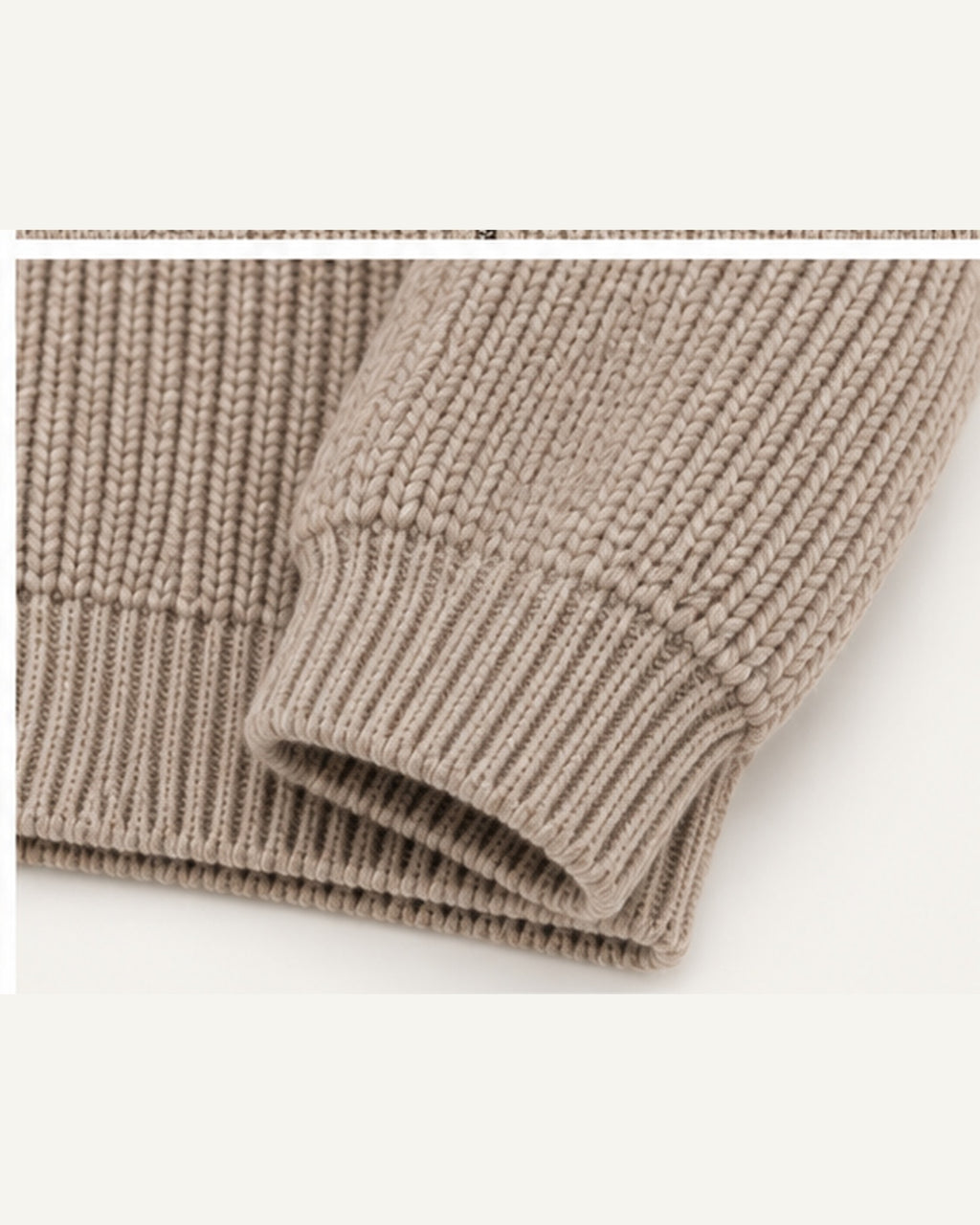 The Engadin Zip Knit — Fur Collar